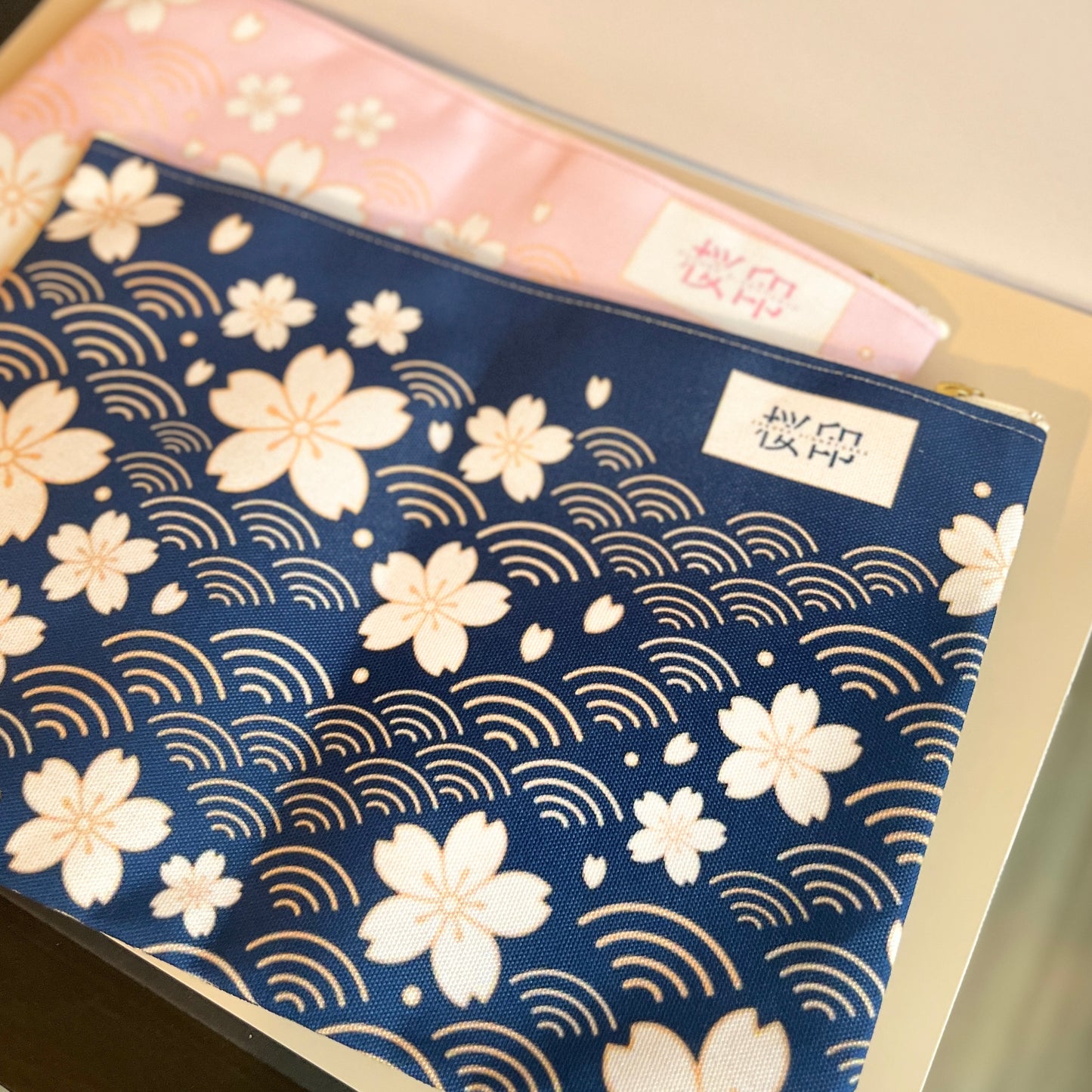 Sakura Cherry Blossom Accessory Bag