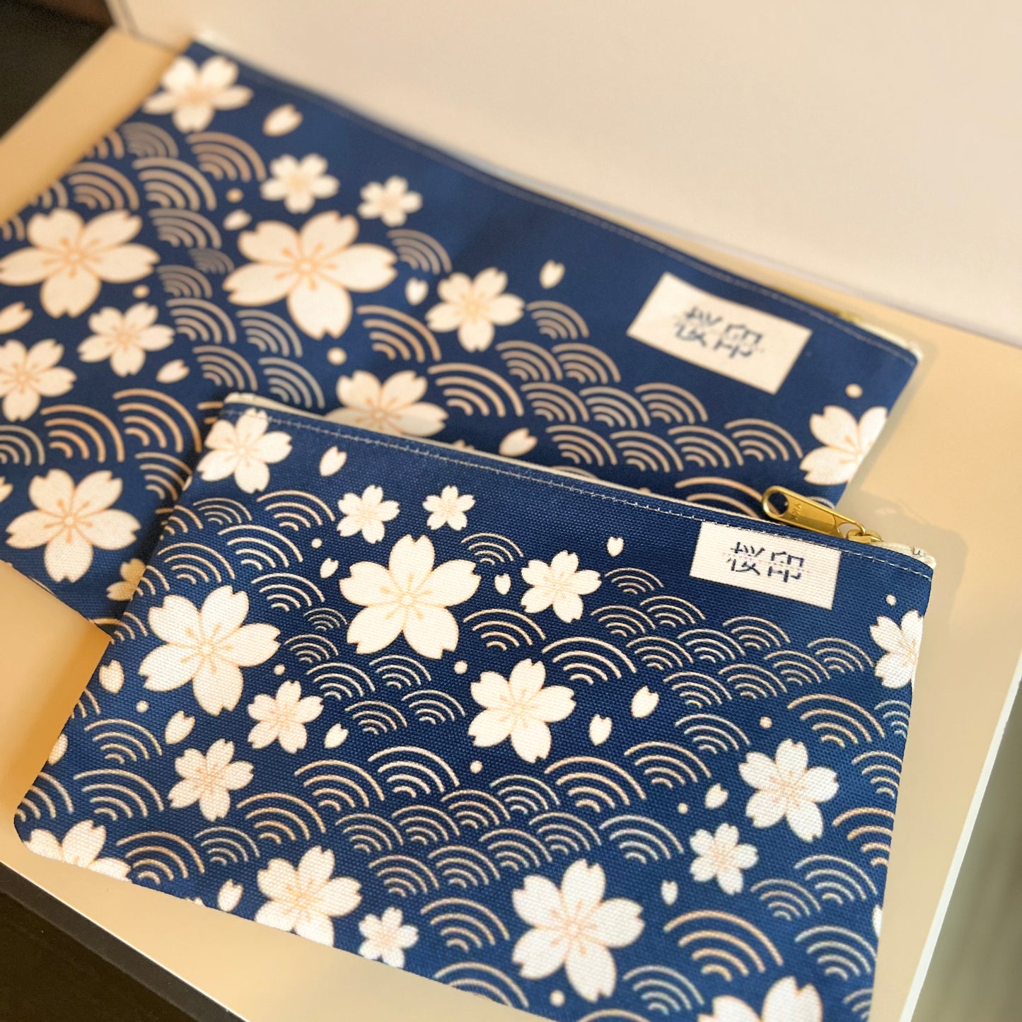 Sakura Cherry Blossom Accessory Bag