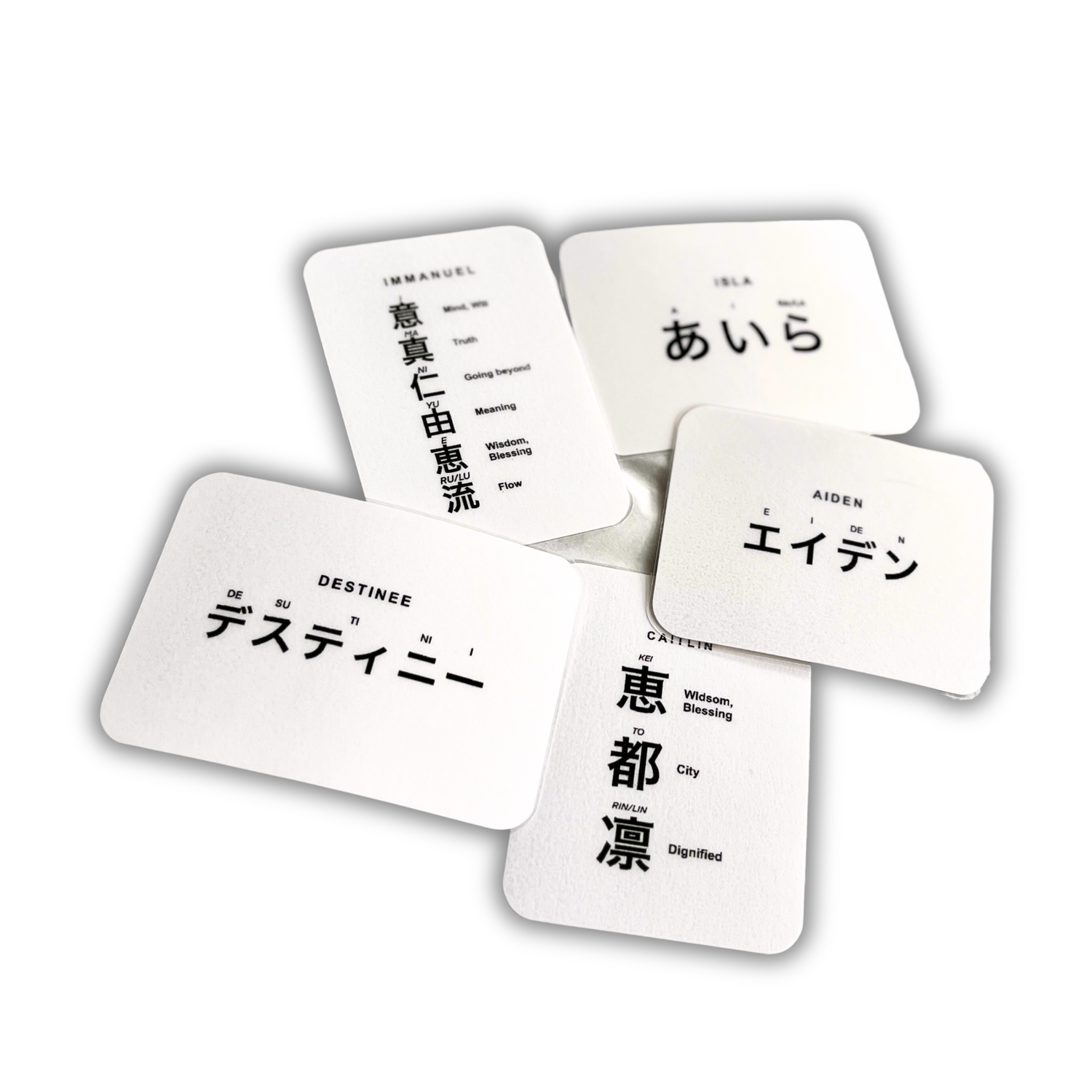 Name card & Add-ons