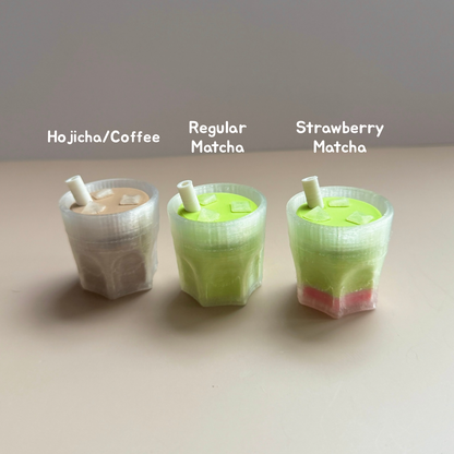 Matcha glacé latté - Clicker
