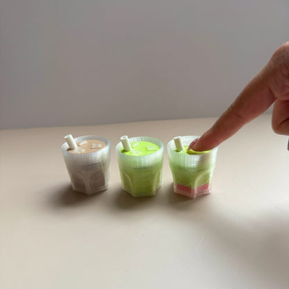 Matcha glacé latté - Clicker