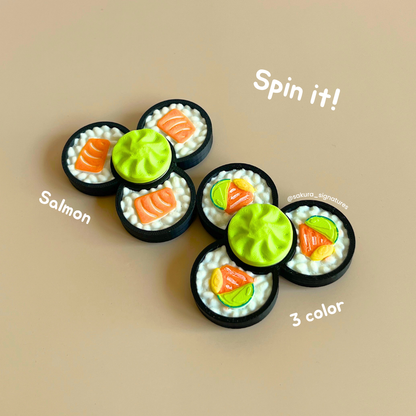 Maki Sushi - 3 Fan Fidget Spinners