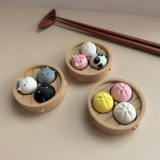 [Mix & Match] Dumpling Basket – Triple Clicker