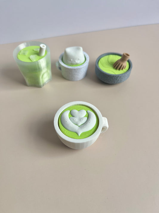 Matcha Latte (Heart Leaf) - Clicker