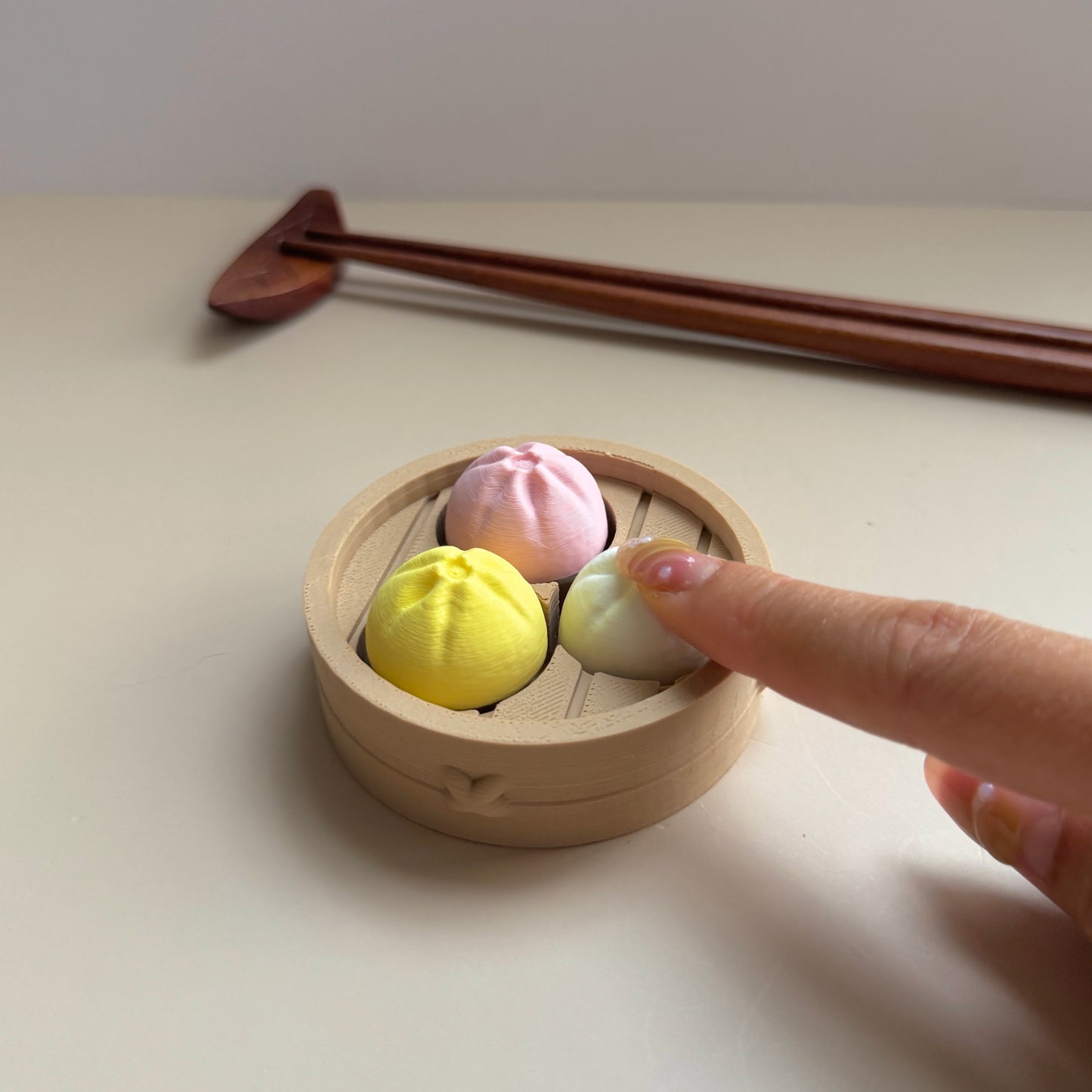 [Combina y combina] Cesta de dumplings – Triple clicker