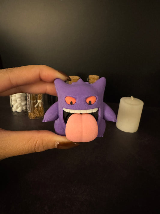 Purple Ghost Monster - Clicker