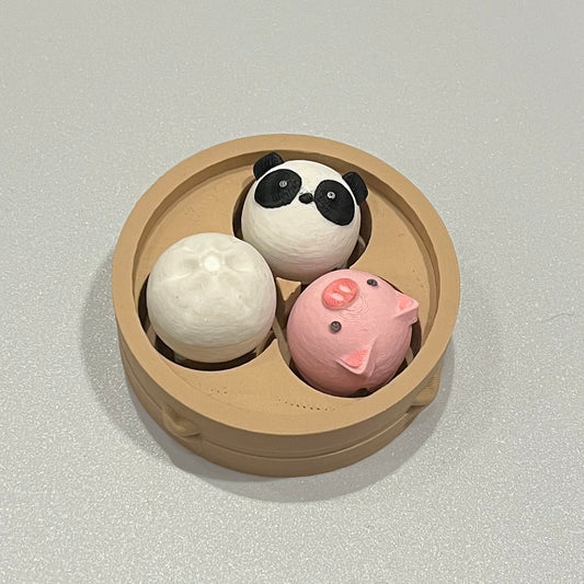 Basket of Buns – Fidget Clicker Toy (TRIPLE)