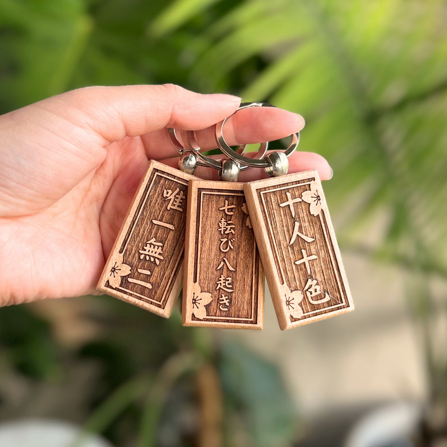 Japanese Proverb Keychain
