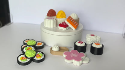 Maki Sushi - 3 Fan Fidget Spinners